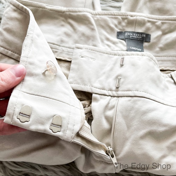 Ann Taylor | Lindsay Stretch Dress Crop Capri Pants - Picture 4 of 7